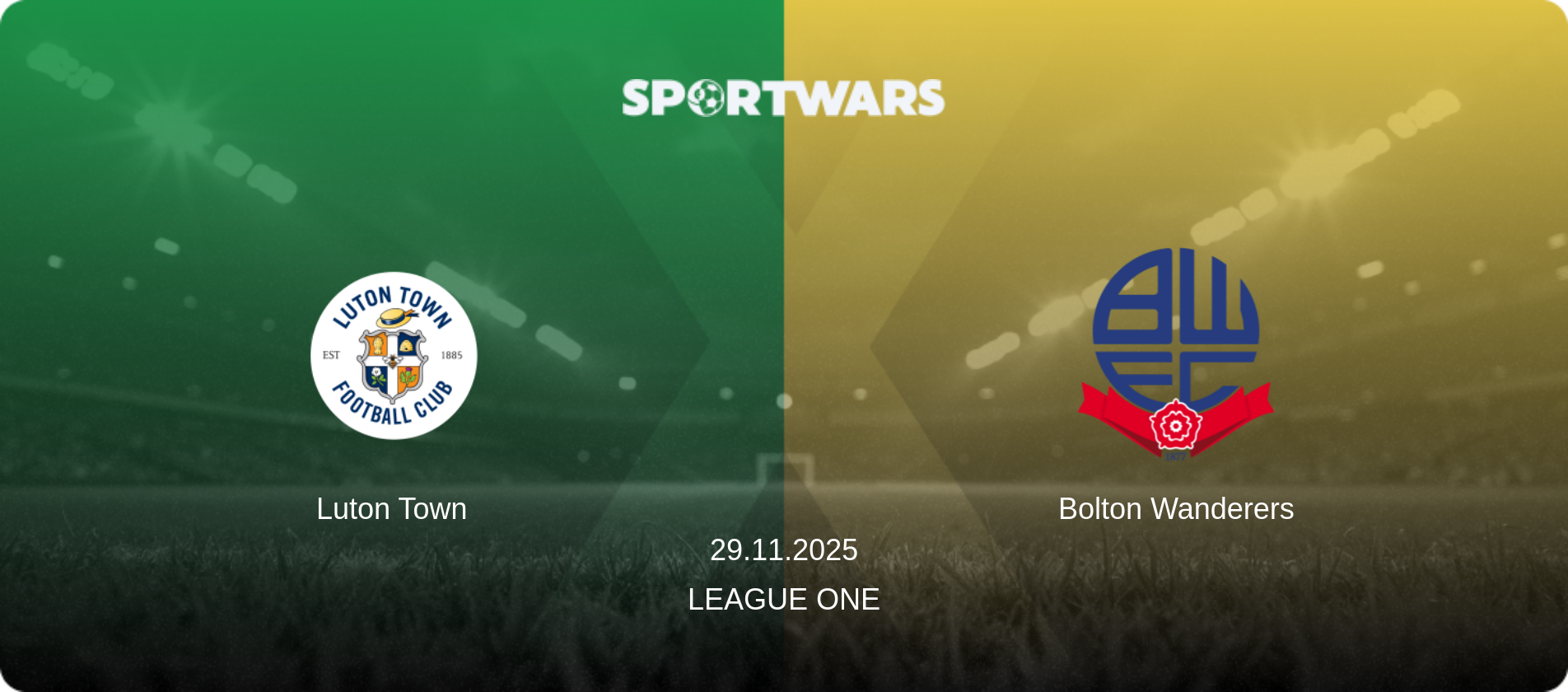 Luton Town — Bolton Wanderers, 29.11.2025 — League One (match preview)