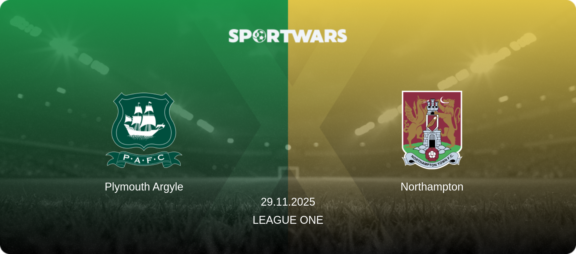 Plymouth Argyle — Northampton, 29.11.2025 — League One (match preview)