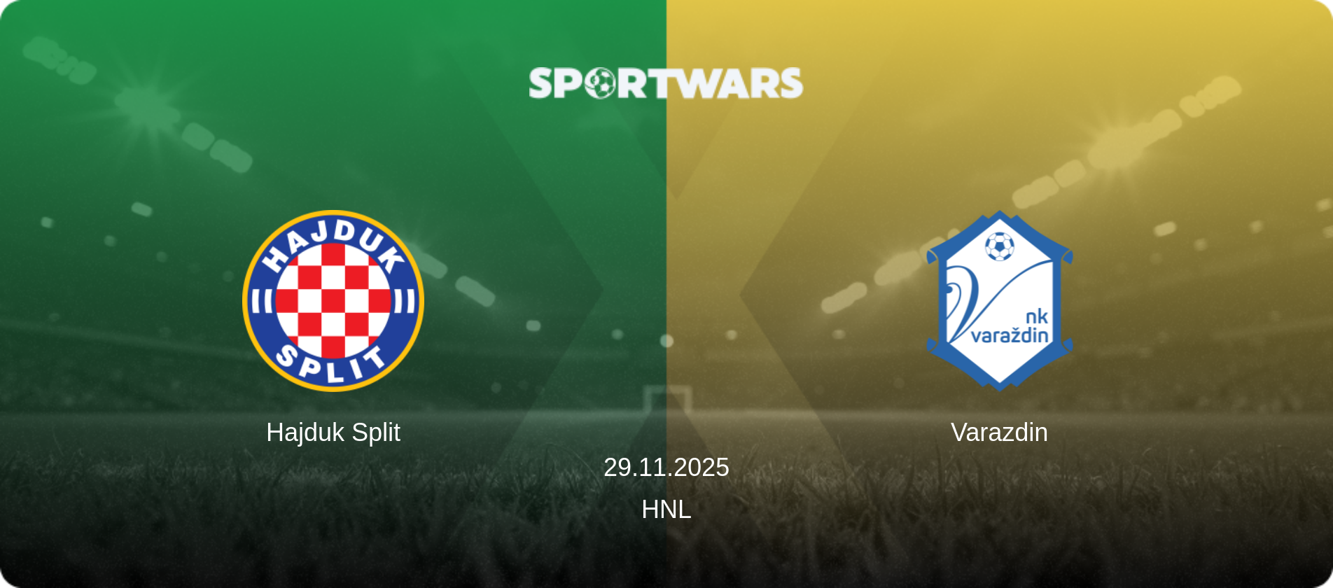 Hajduk Split — Varazdin, 29.11.2025 — HNL (match preview)