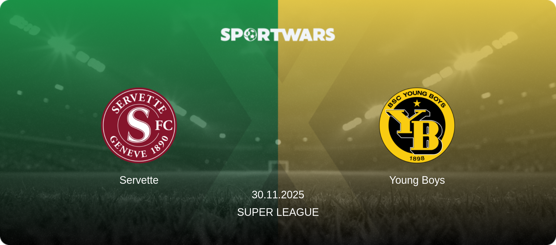 Servette — Young Boys, 30.11.2025 — Super League (match preview)