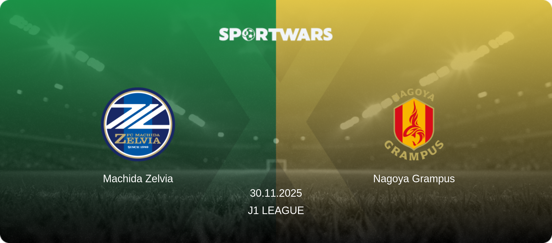 Machida Zelvia — Nagoya Grampus, 30.11.2025 — J1 League (match preview)