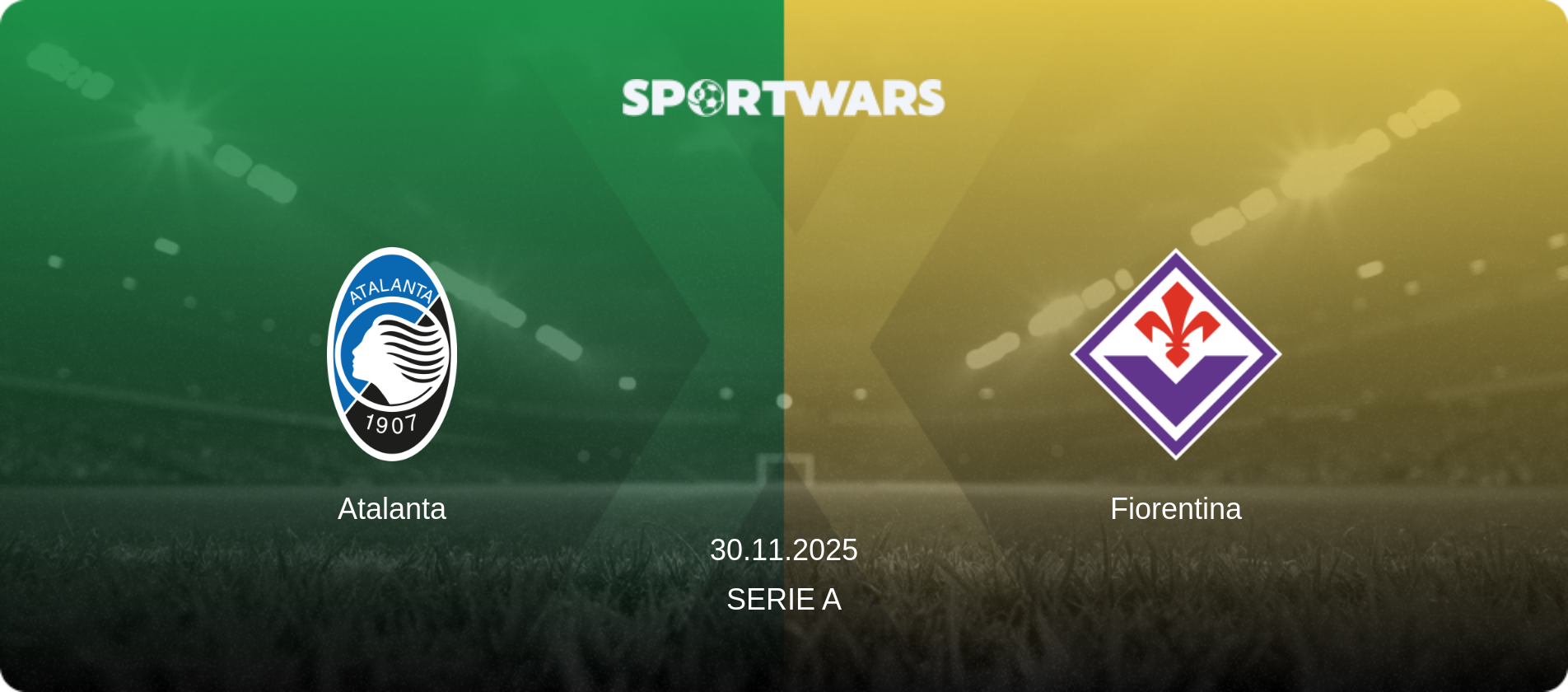 Atalanta — Fiorentina, 30.11.2025 — Serie A (match preview)