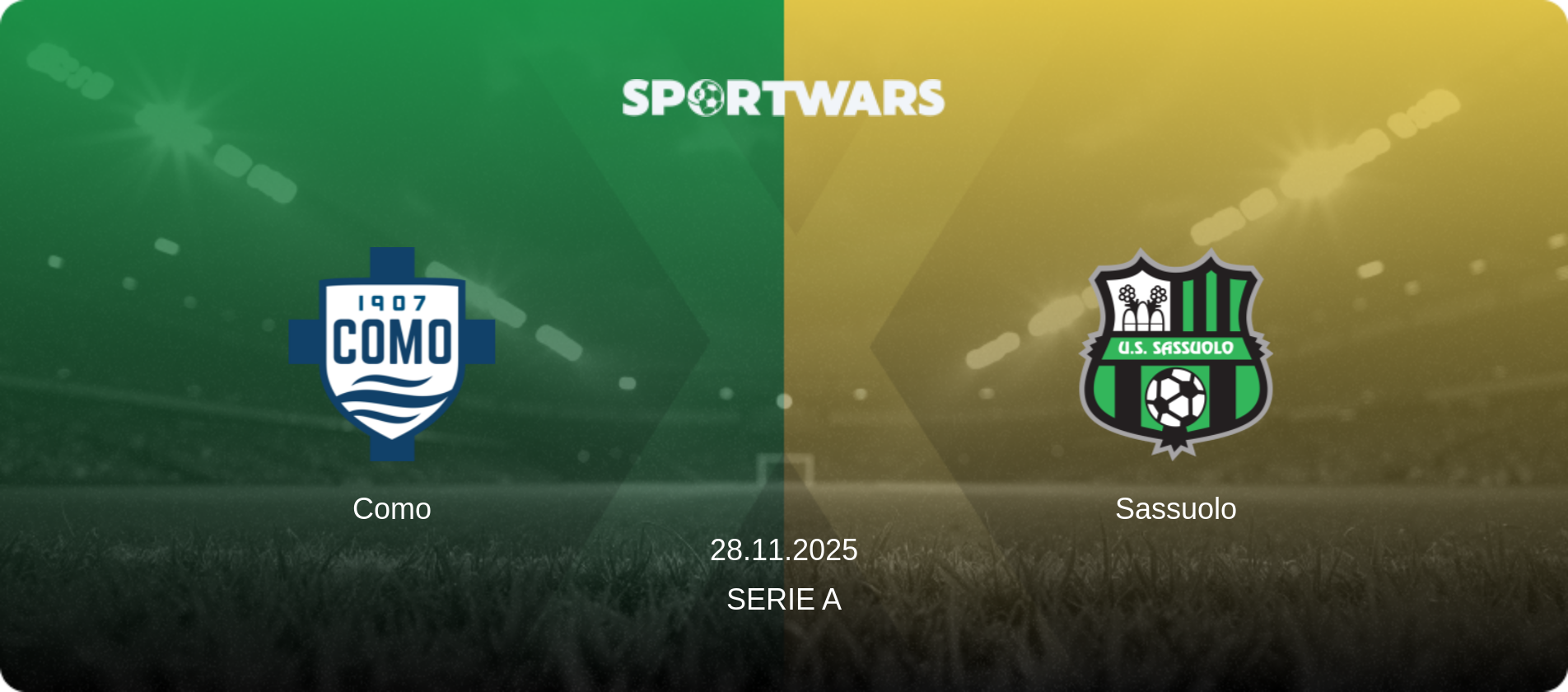 Como — Sassuolo, 28.11.2025 — Serie A (match preview)