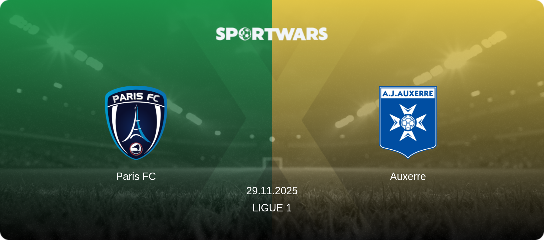 Paris FC — Auxerre, 29.11.2025 — Ligue 1 (match preview)