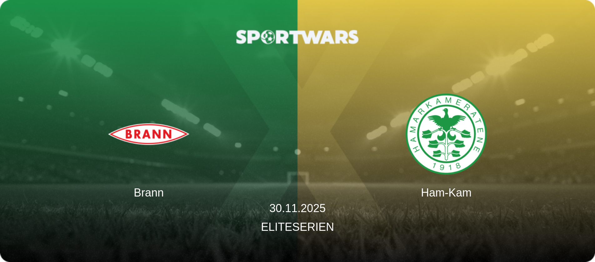 Brann — Ham-Kam, 30.11.2025 — Eliteserien (match preview)
