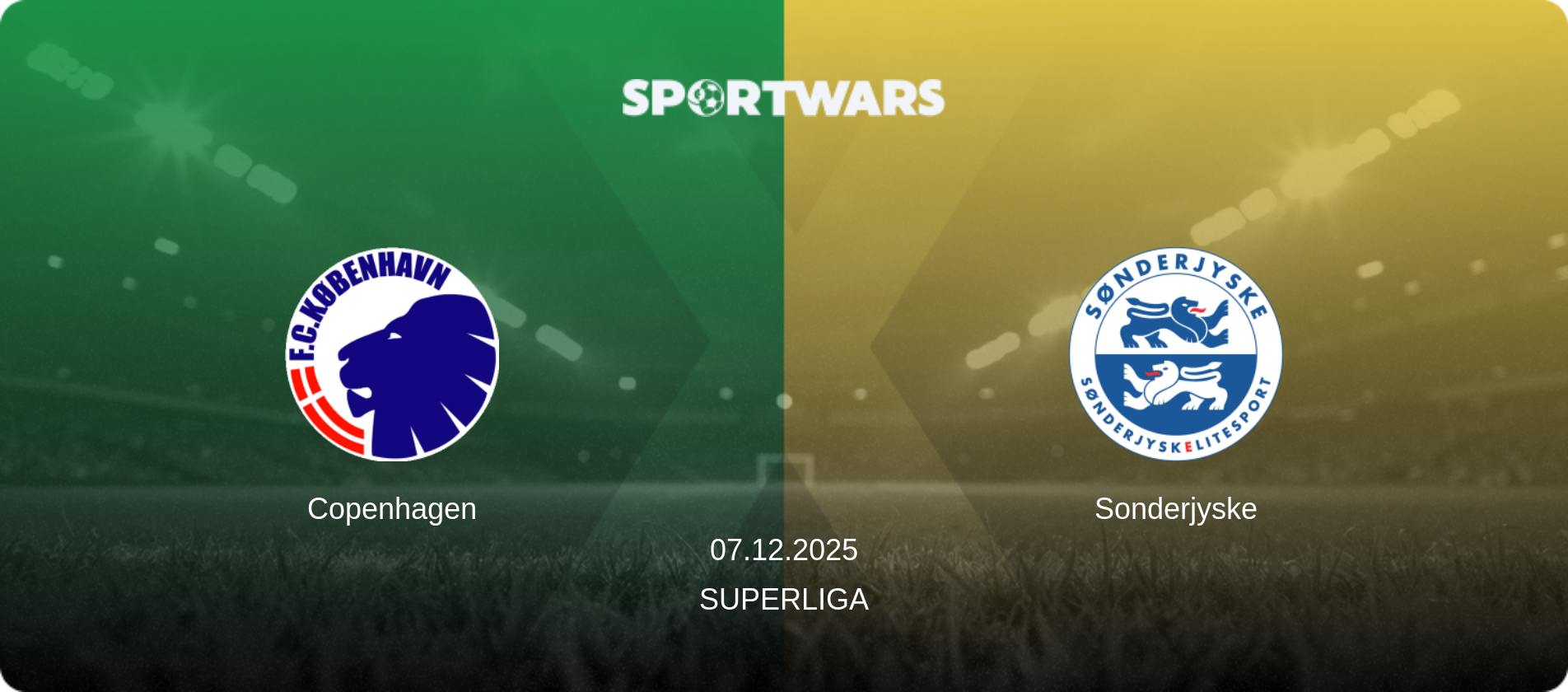 Copenhagen — Sonderjyske, 07.12.2025 — Superliga (match preview)