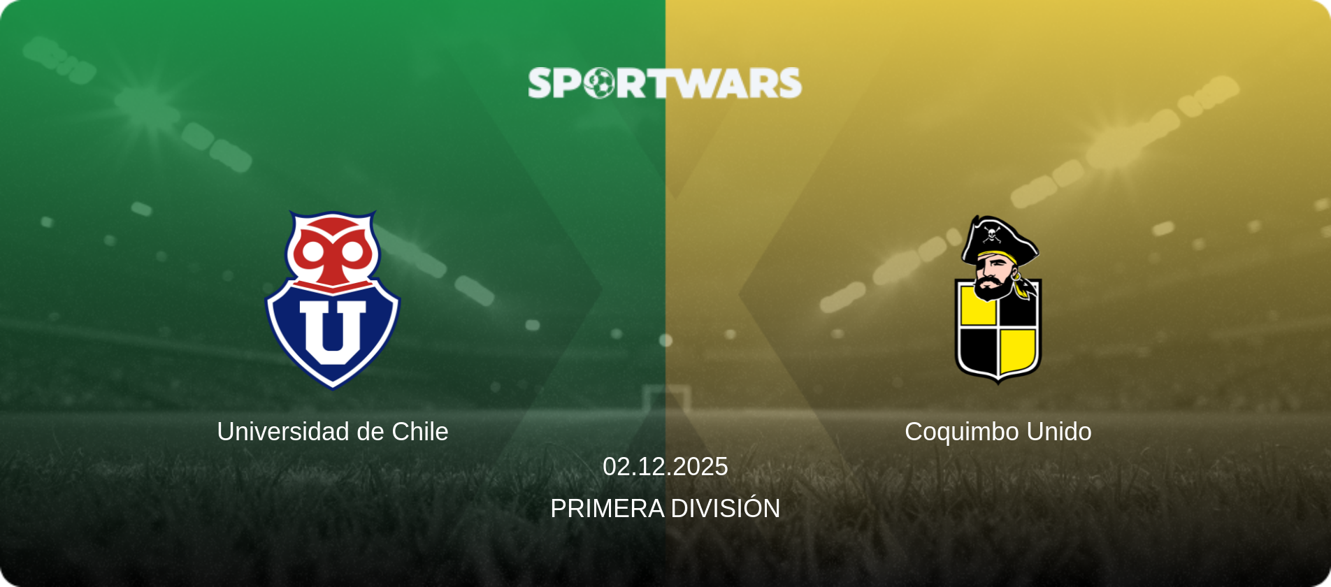Universidad de Chile — Coquimbo Unido, 02.12.2025 — Primera División (match preview)