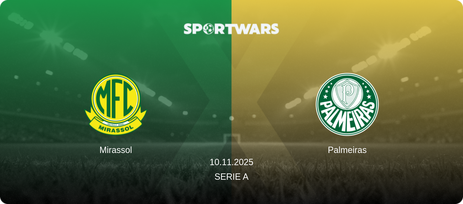 Mirassol — Palmeiras, 10.11.2025 — Serie A (match preview)
