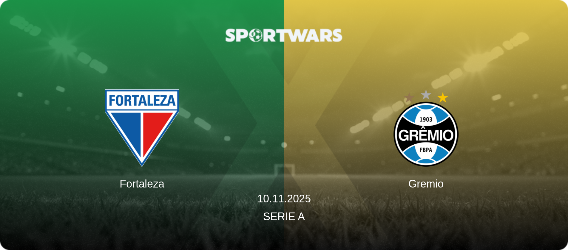 Fortaleza — Gremio, 10.11.2025 — Serie A (match preview)
