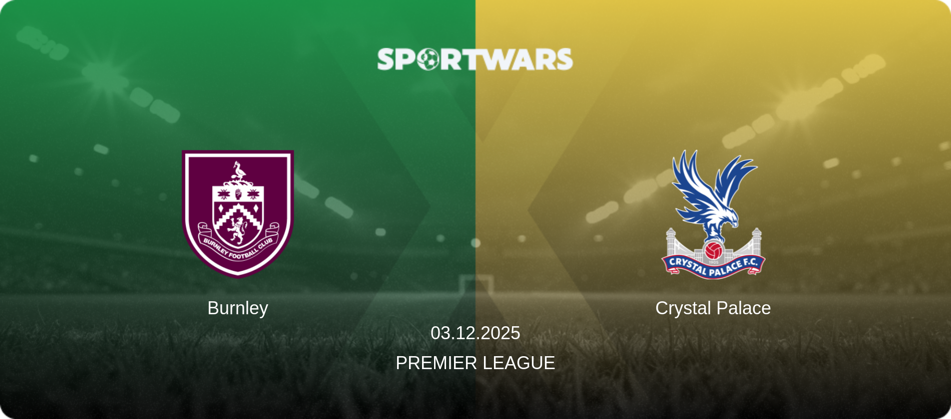 Burnley — Crystal Palace, 03.12.2025 — Premier League (match preview)