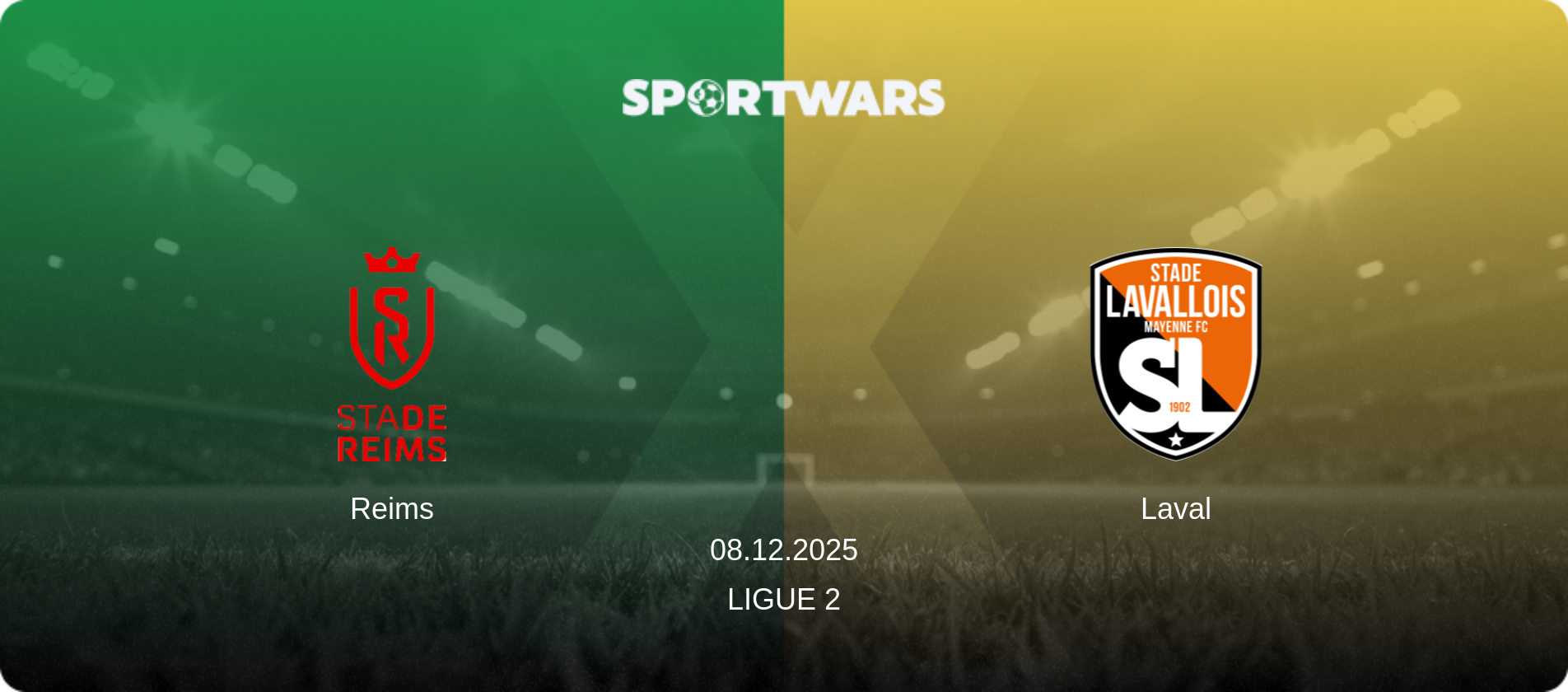 Reims — Laval, 08.12.2025 — Ligue 2 (match preview)