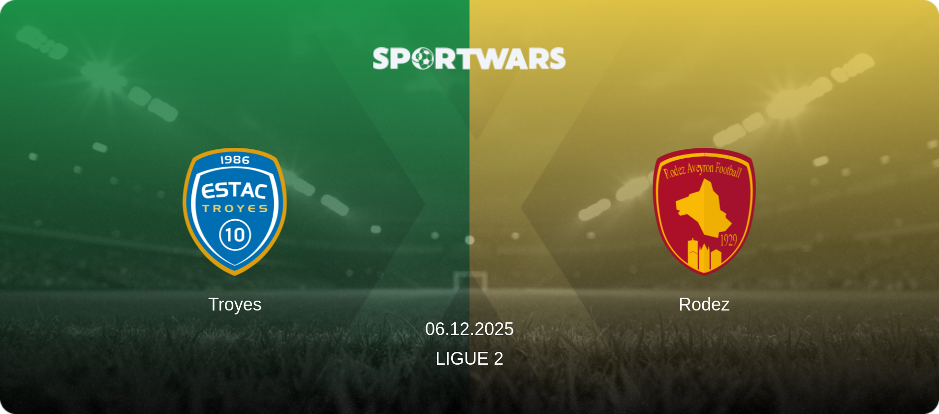 Troyes — Rodez, 06.12.2025 — Ligue 2 (match preview)