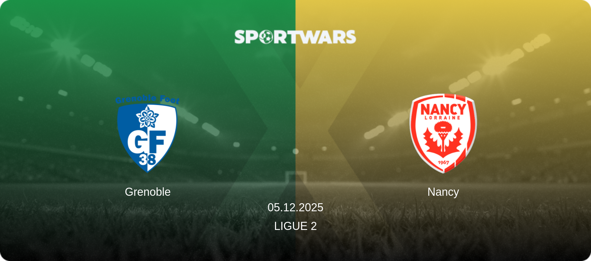 Grenoble — Nancy, 05.12.2025 — Ligue 2 (match preview)