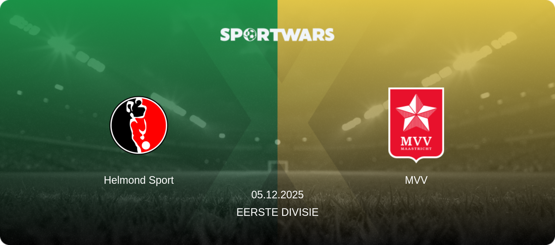 Helmond Sport — MVV, 05.12.2025 — Eerste Divisie (match preview)