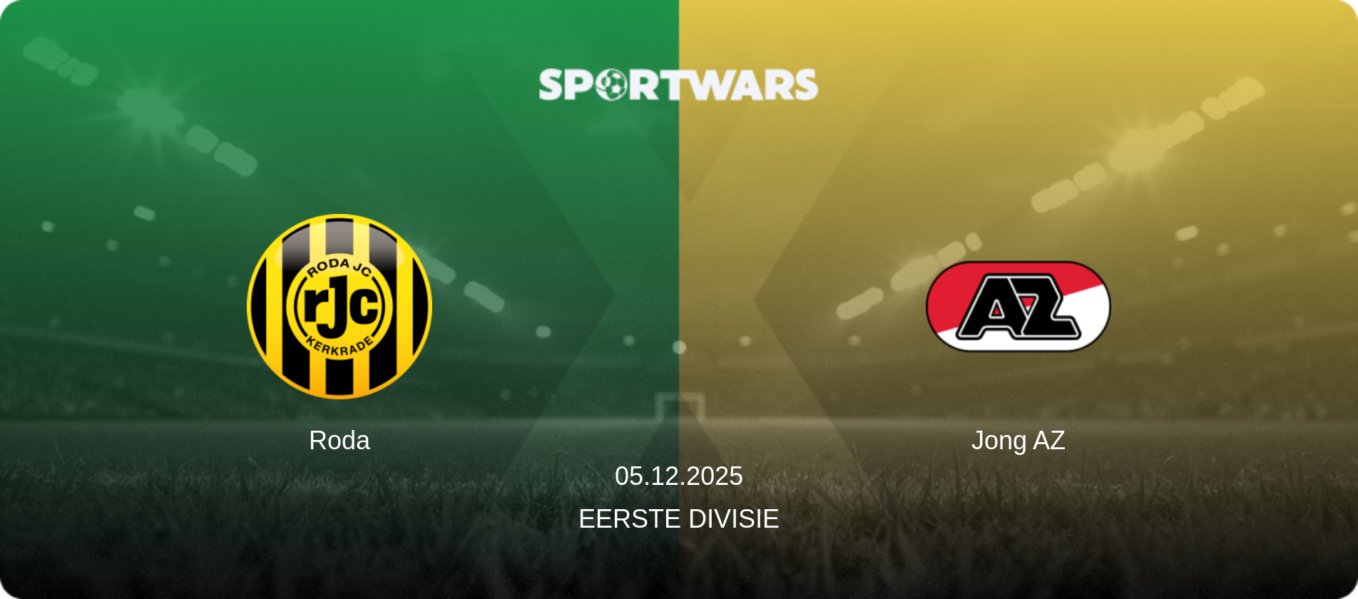 Roda — Jong AZ, 05.12.2025 — Eerste Divisie (match preview)