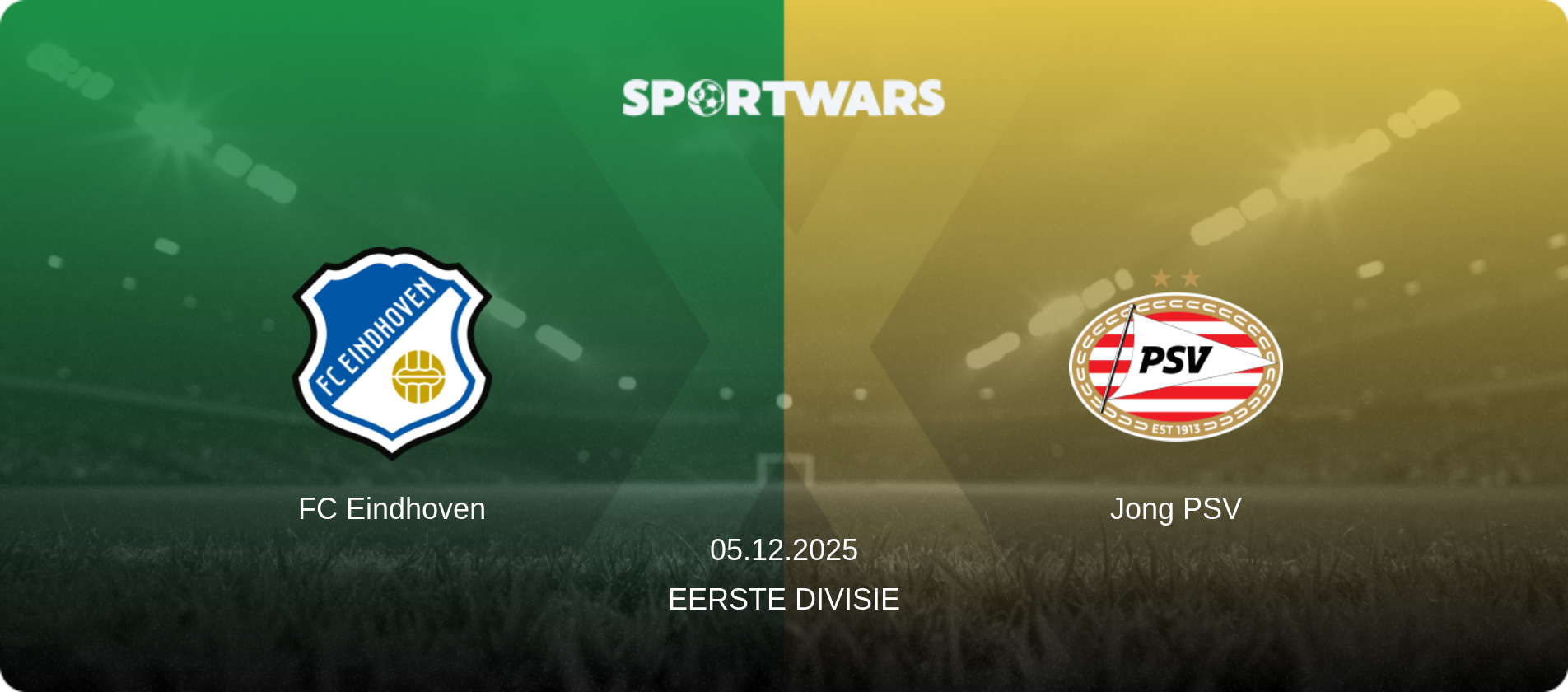 FC Eindhoven — Jong PSV, 05.12.2025 — Eerste Divisie (match preview)