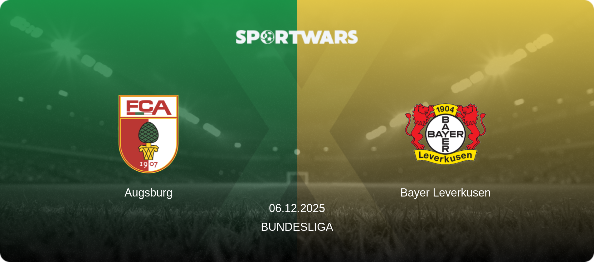 Augsburg — Bayer Leverkusen, 06.12.2025 — Bundesliga (match preview)