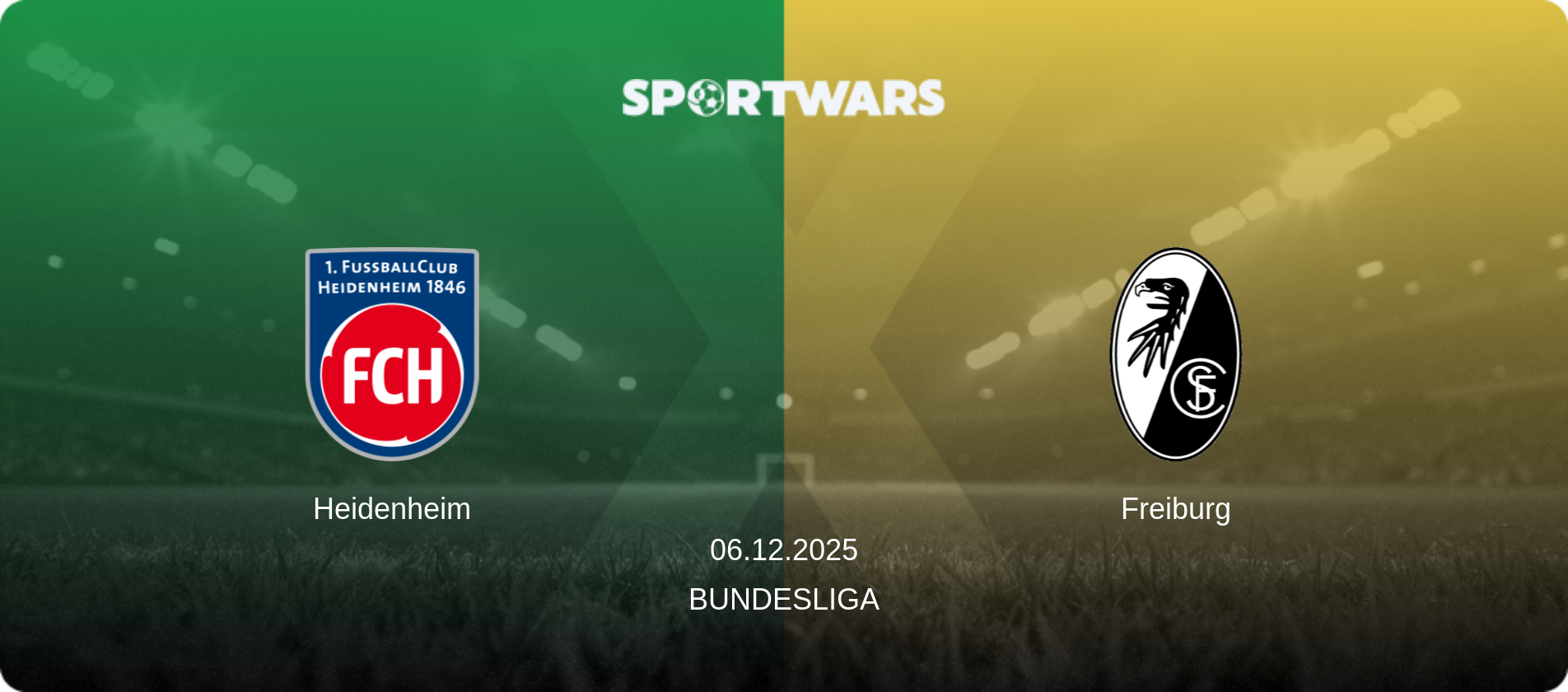 Heidenheim — Freiburg, 06.12.2025 — Bundesliga (match preview)