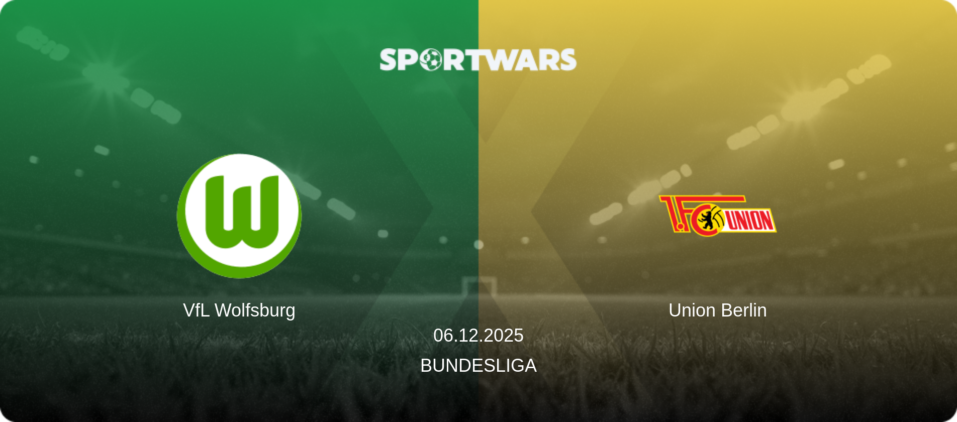 VfL Wolfsburg — Union Berlin, 06.12.2025 — Bundesliga (match preview)