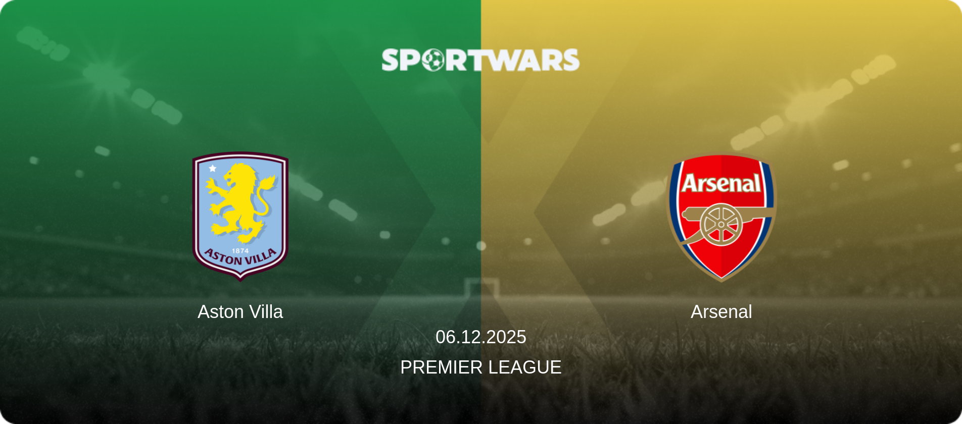 Aston Villa — Arsenal, 06.12.2025 — Premier League (match preview)