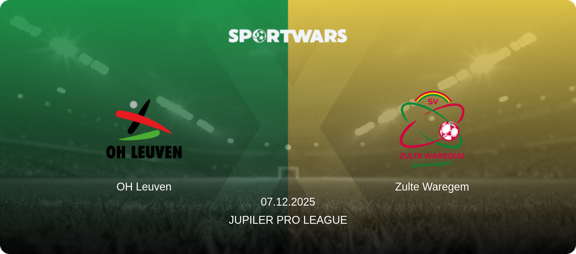 OH Leuven — Zulte Waregem, 07.12.2025 — Jupiler Pro League (match preview)