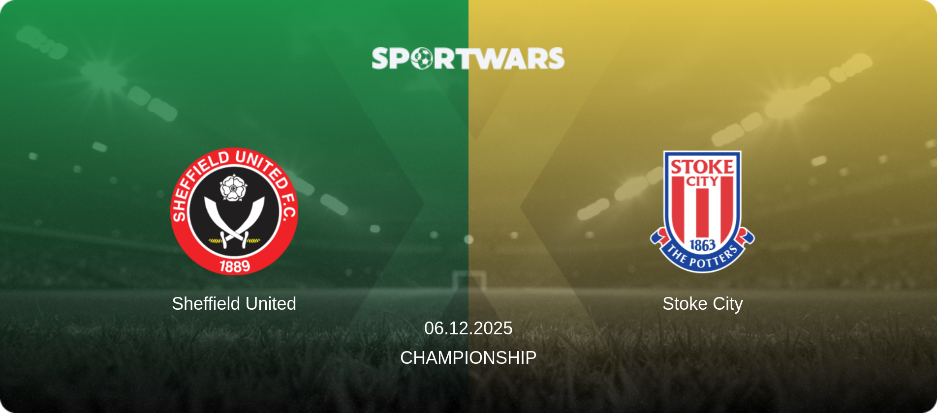 Sheffield United — Stoke City, 06.12.2025 — Championship (match preview)
