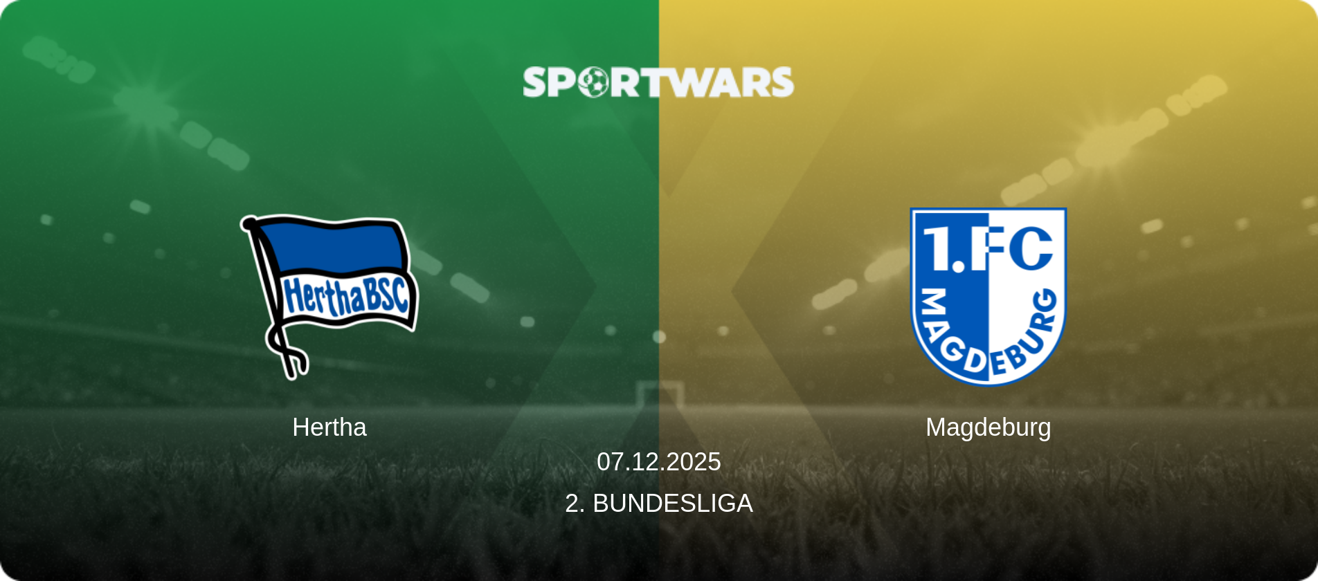 Hertha — Magdeburg, 07.12.2025 — 2. Bundesliga (match preview)