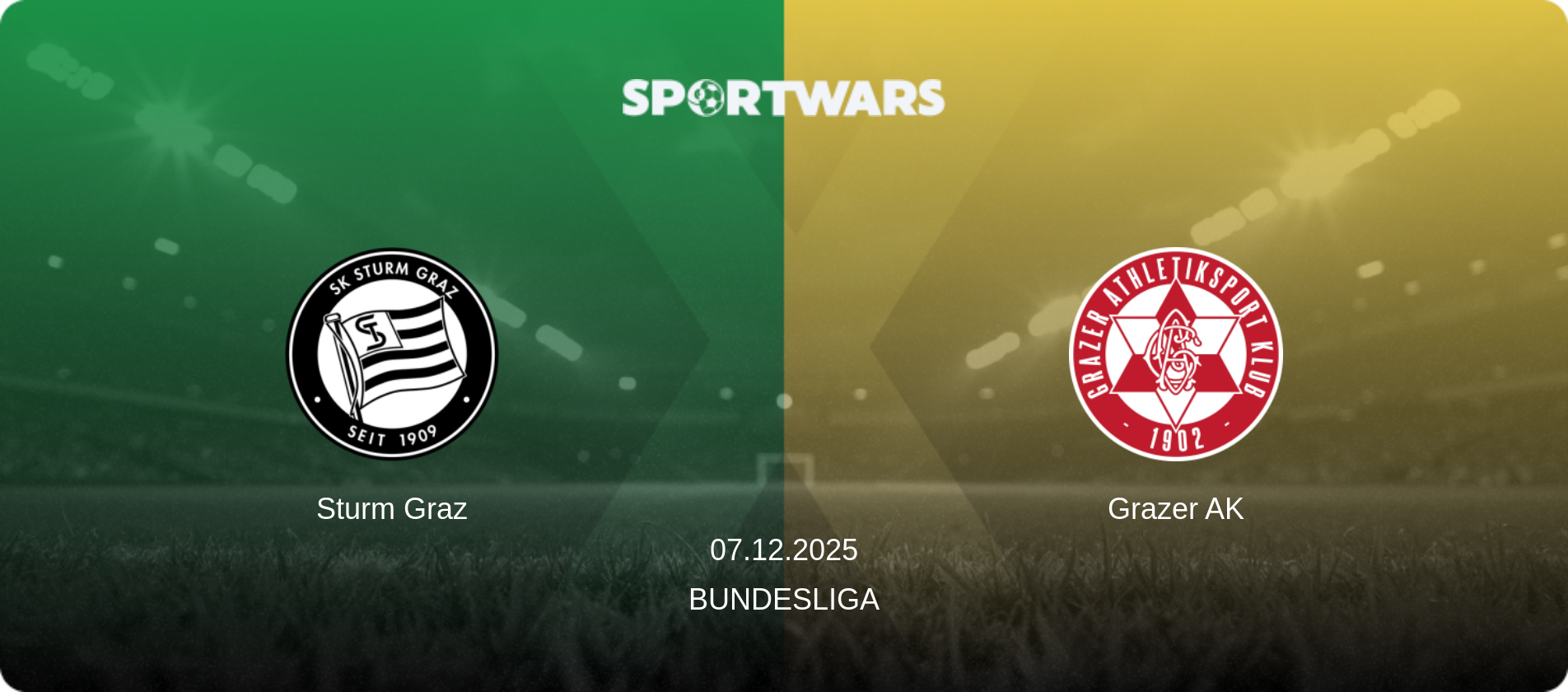Sturm Graz — Grazer AK, 07.12.2025 — Bundesliga (match preview)