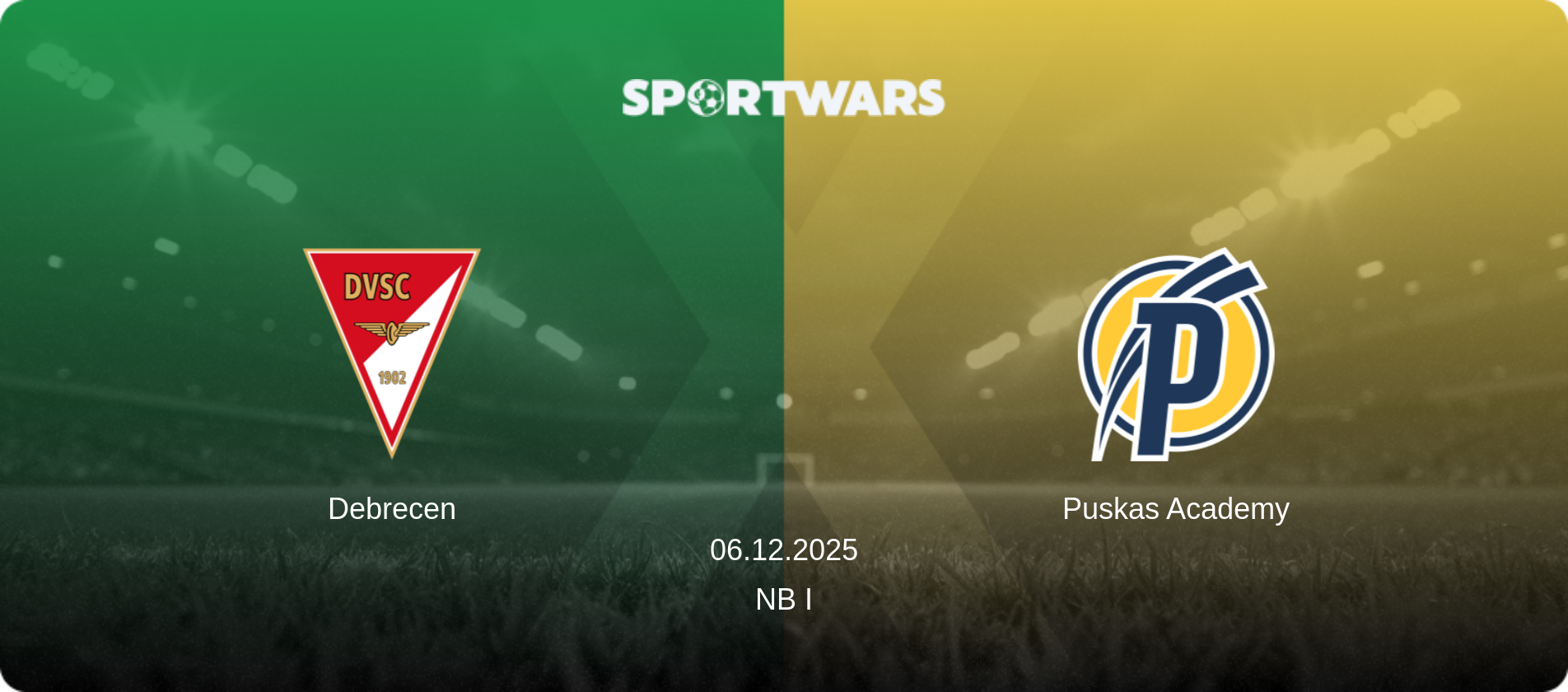 Debrecen — Puskas Academy, 06.12.2025 — NB I (match preview)