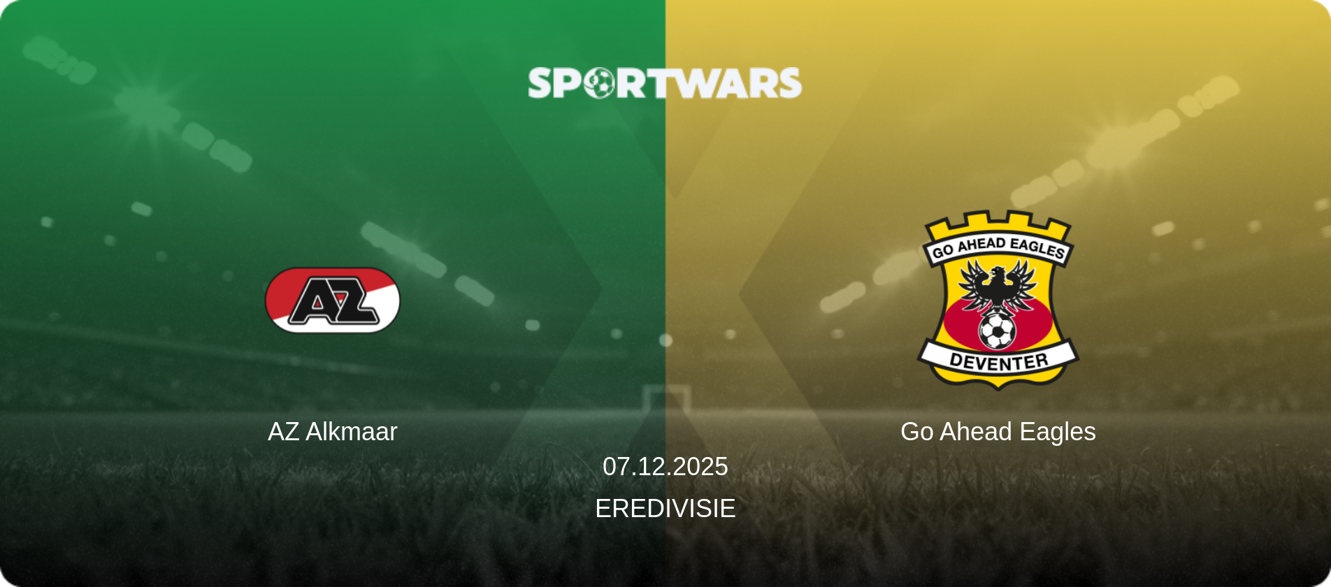 AZ Alkmaar — Go Ahead Eagles, 07.12.2025 — Eredivisie (match preview)
