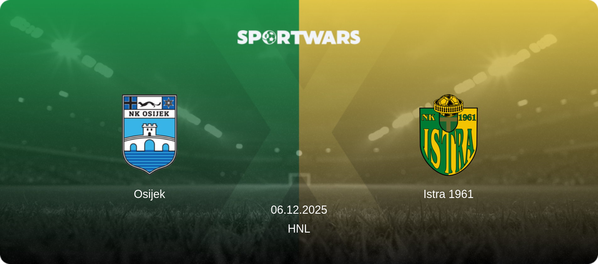 Osijek — Istra 1961, 06.12.2025 — HNL (match preview)