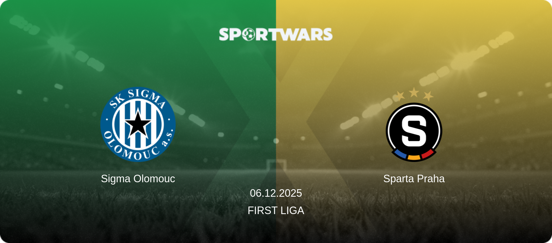 Sigma Olomouc — Sparta Praha, 06.12.2025 — First Liga (match preview)