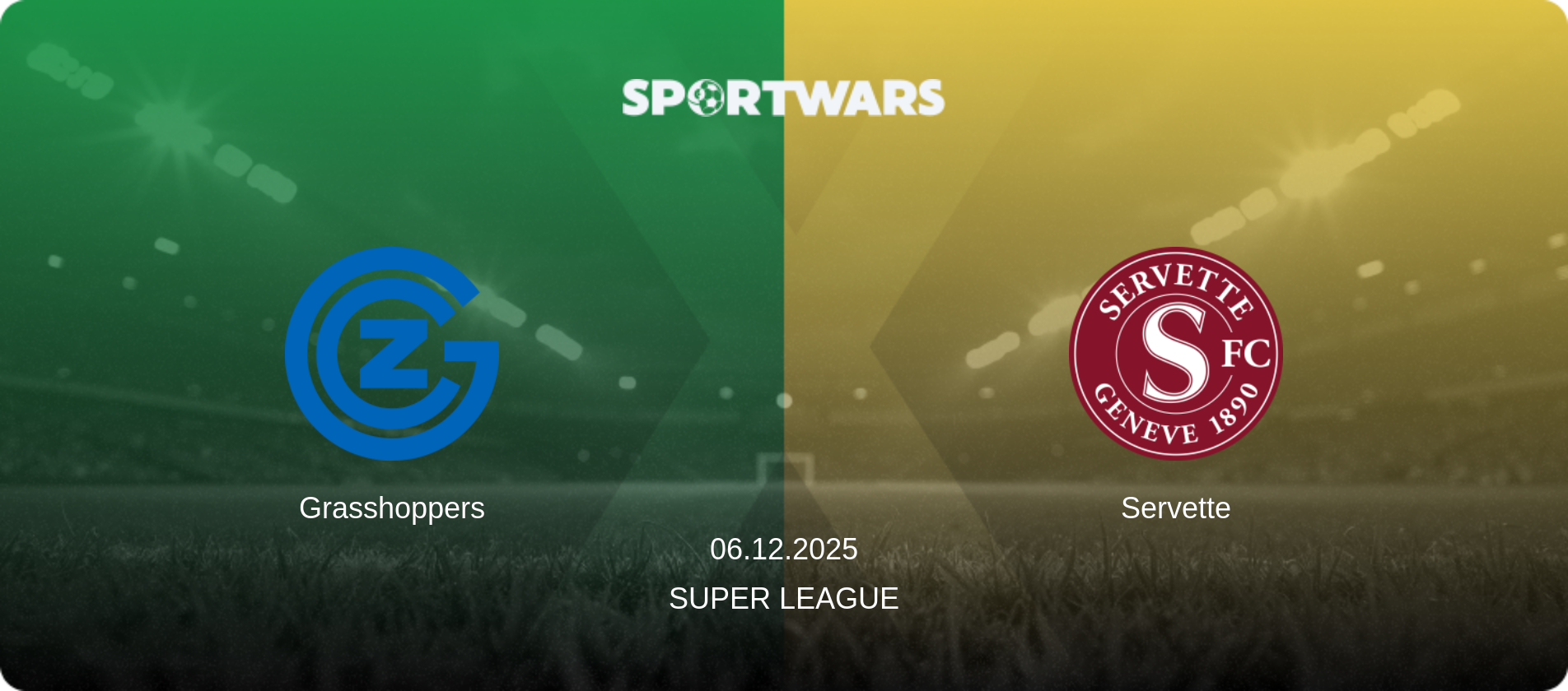 Grasshoppers — Servette, 06.12.2025 — Super League (match preview)