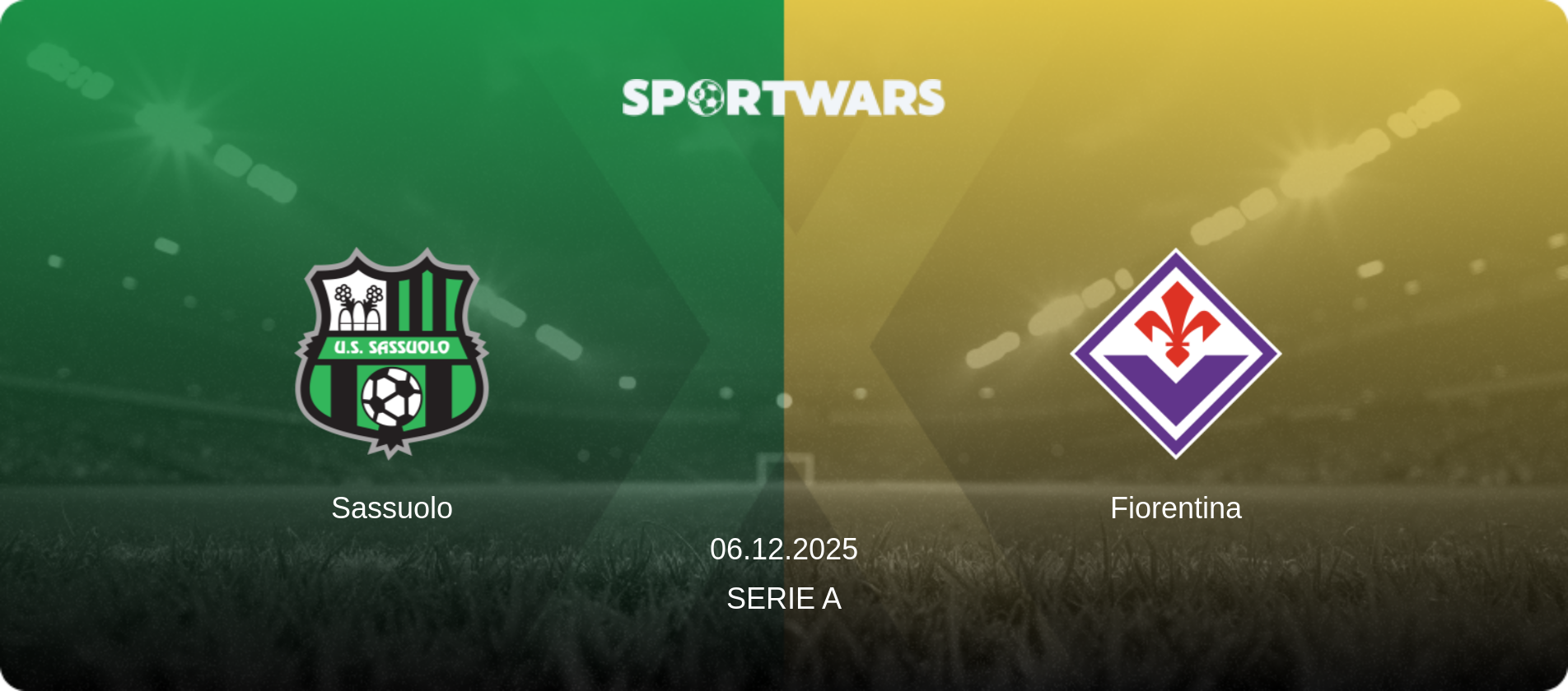 Sassuolo — Fiorentina, 06.12.2025 — Serie A (match preview)
