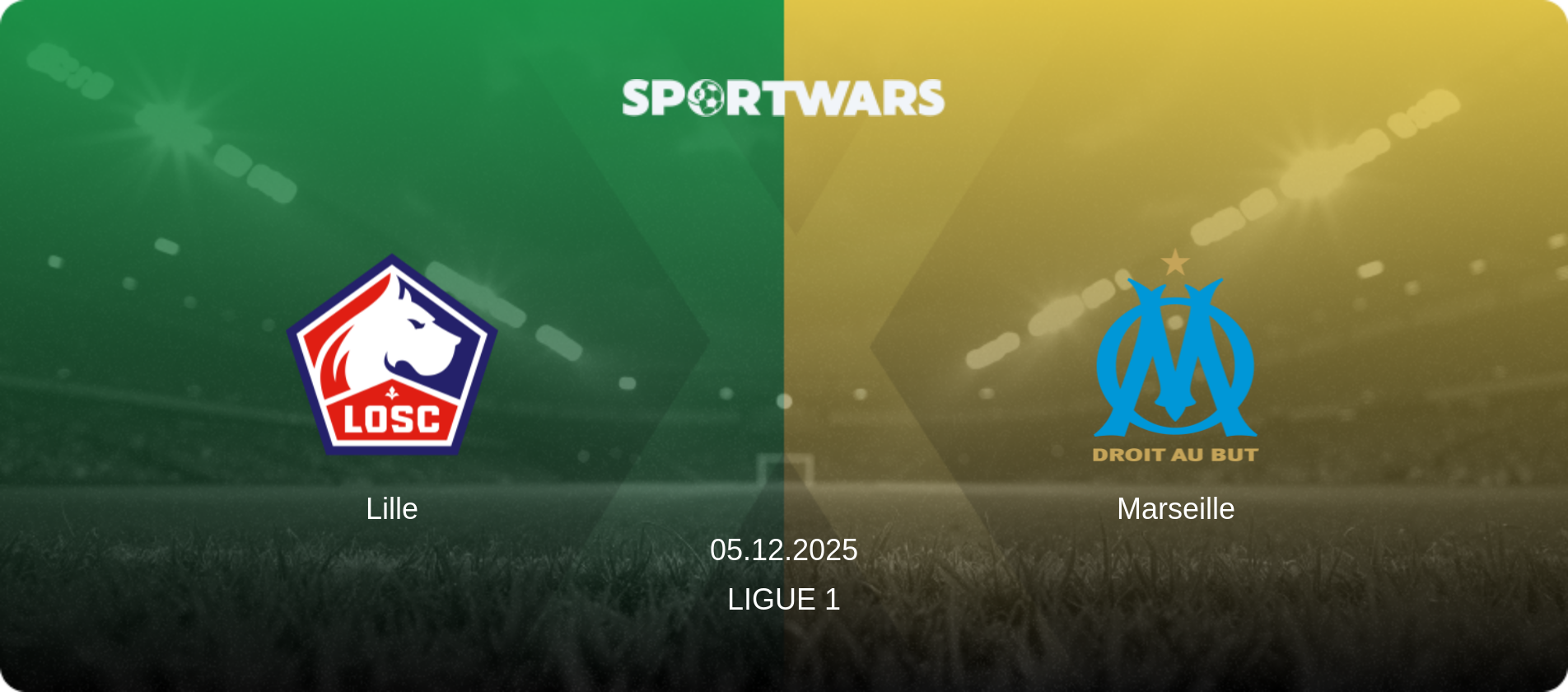 Lille — Marseille, 05.12.2025 — Ligue 1 (match preview)