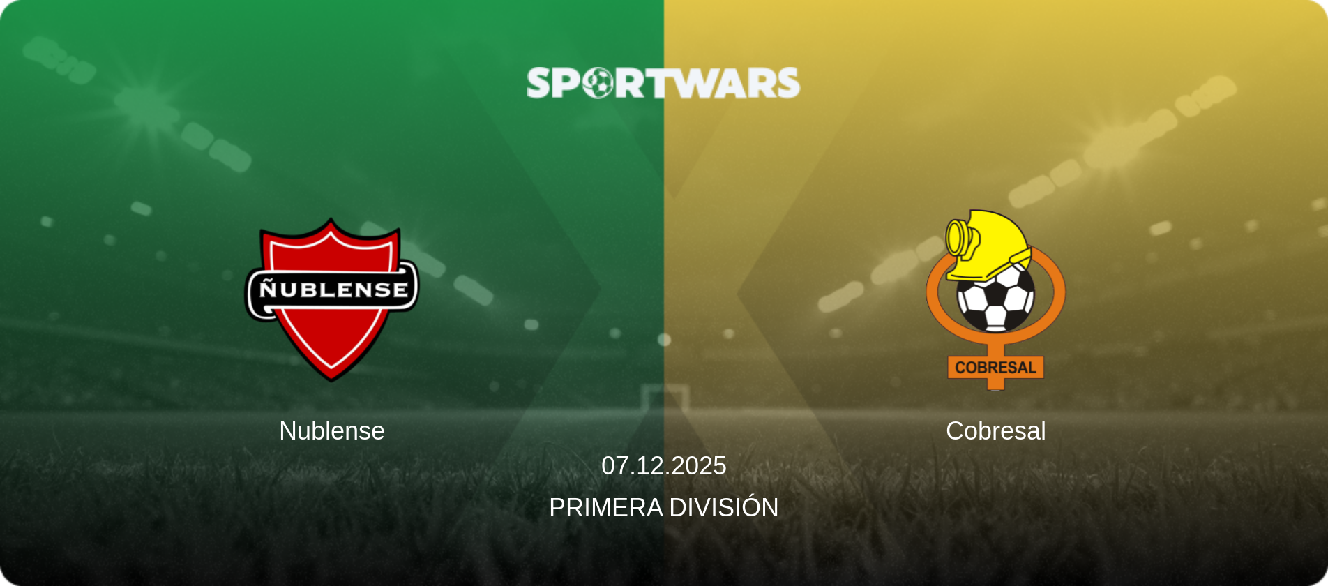 Nublense — Cobresal, 07.12.2025 — Primera División (match preview)