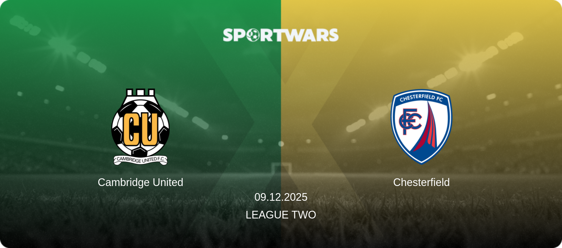 Cambridge United — Chesterfield, 09.12.2025 — League Two (match preview)