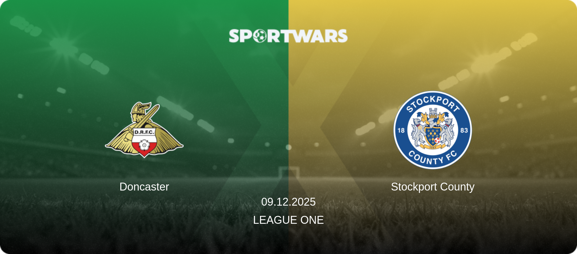 Doncaster — Stockport County, 09.12.2025 — League One (match preview)