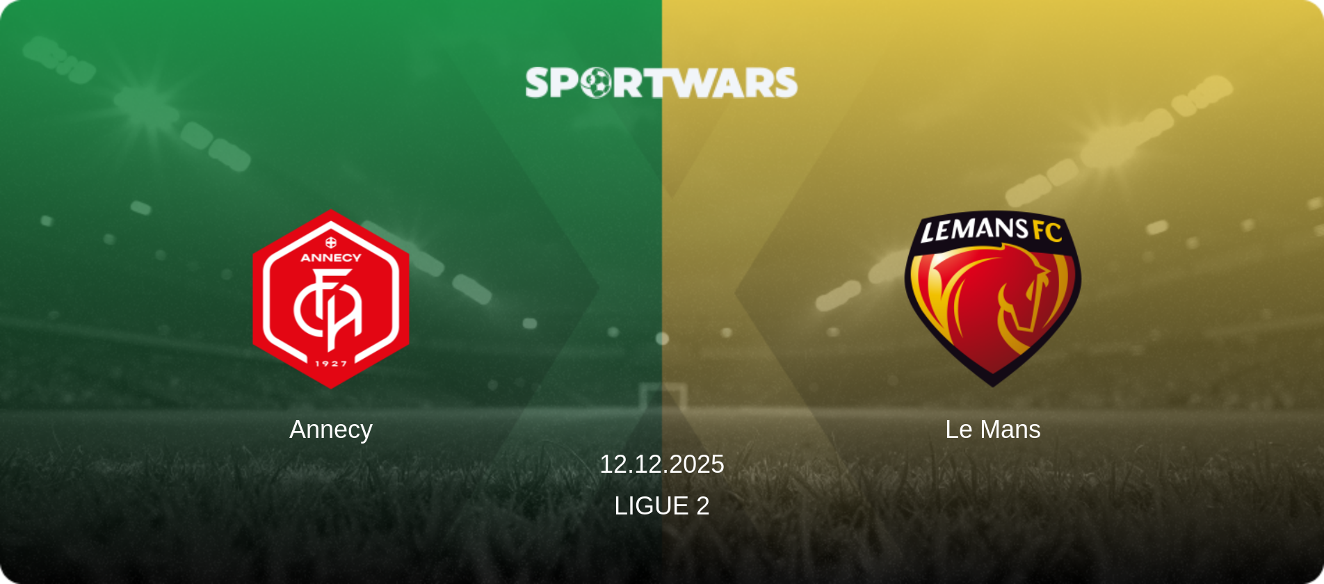 Annecy — Le Mans, 12.12.2025 — Ligue 2 (match preview)