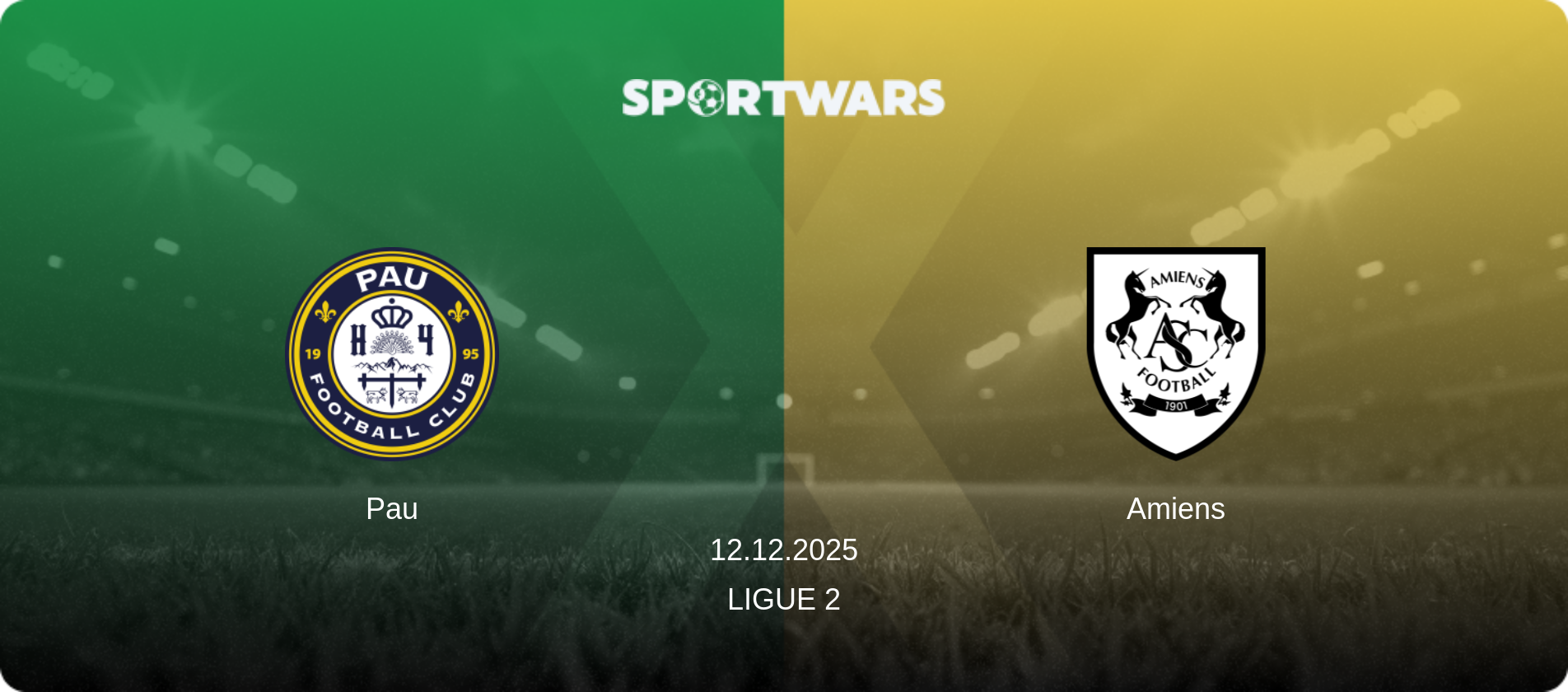 Pau — Amiens, 12.12.2025 — Ligue 2 (match preview)