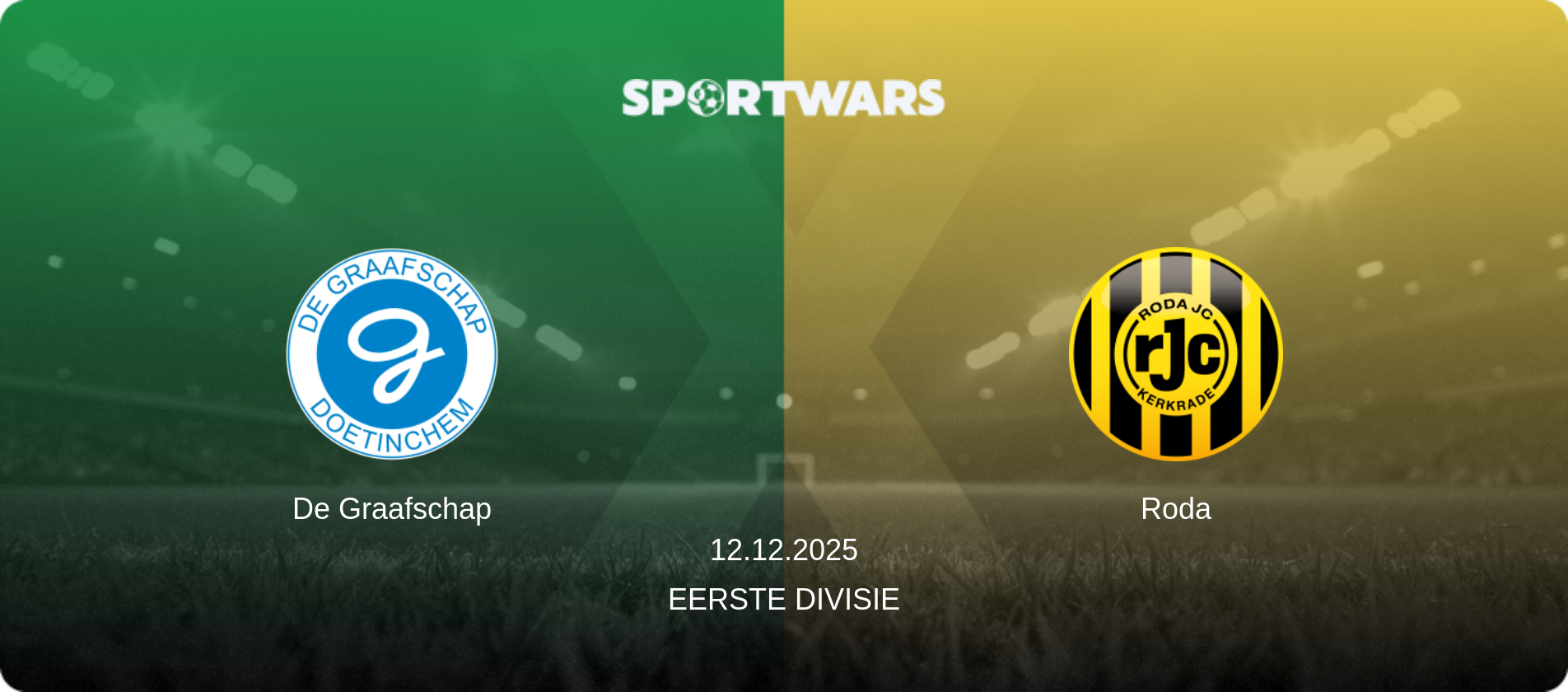 De Graafschap — Roda, 12.12.2025 — Eerste Divisie (match preview)