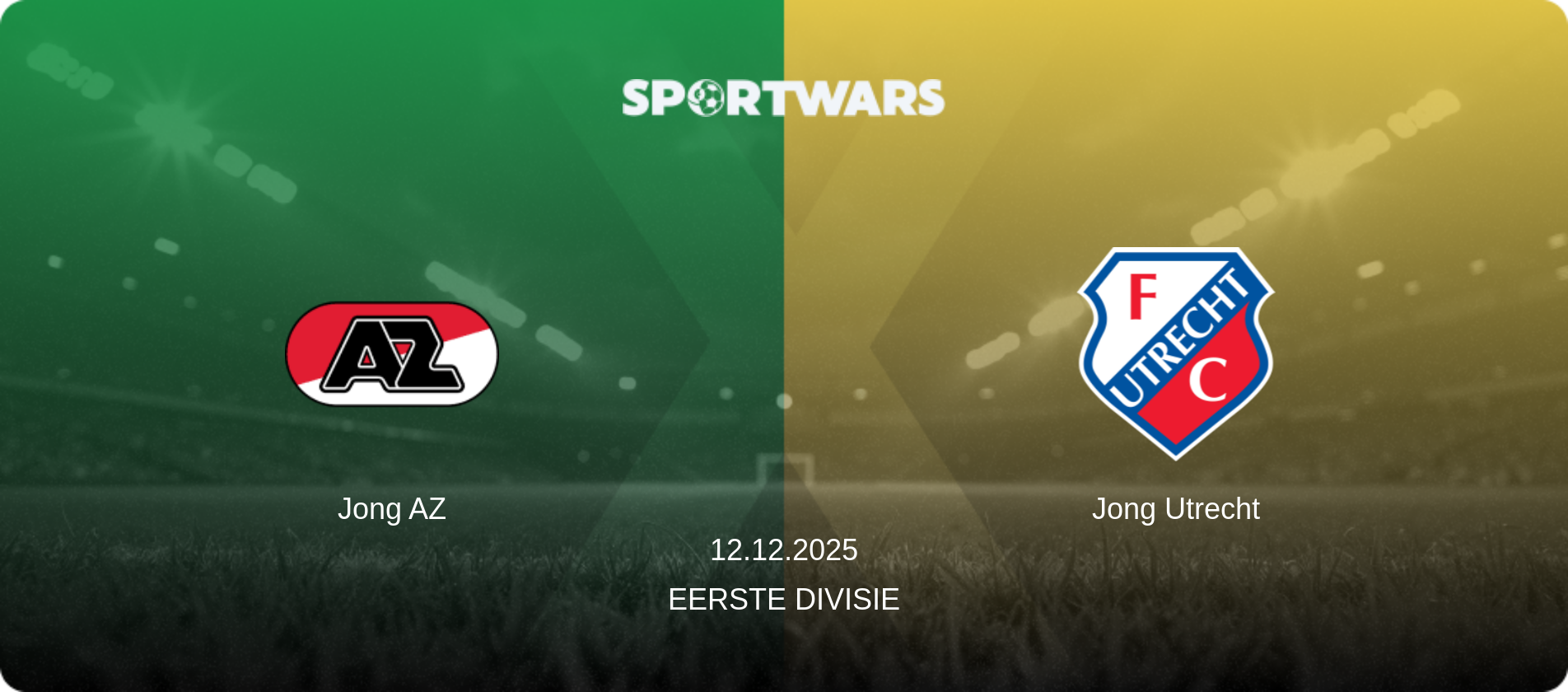 Jong AZ — Jong Utrecht, 12.12.2025 — Eerste Divisie (match preview)