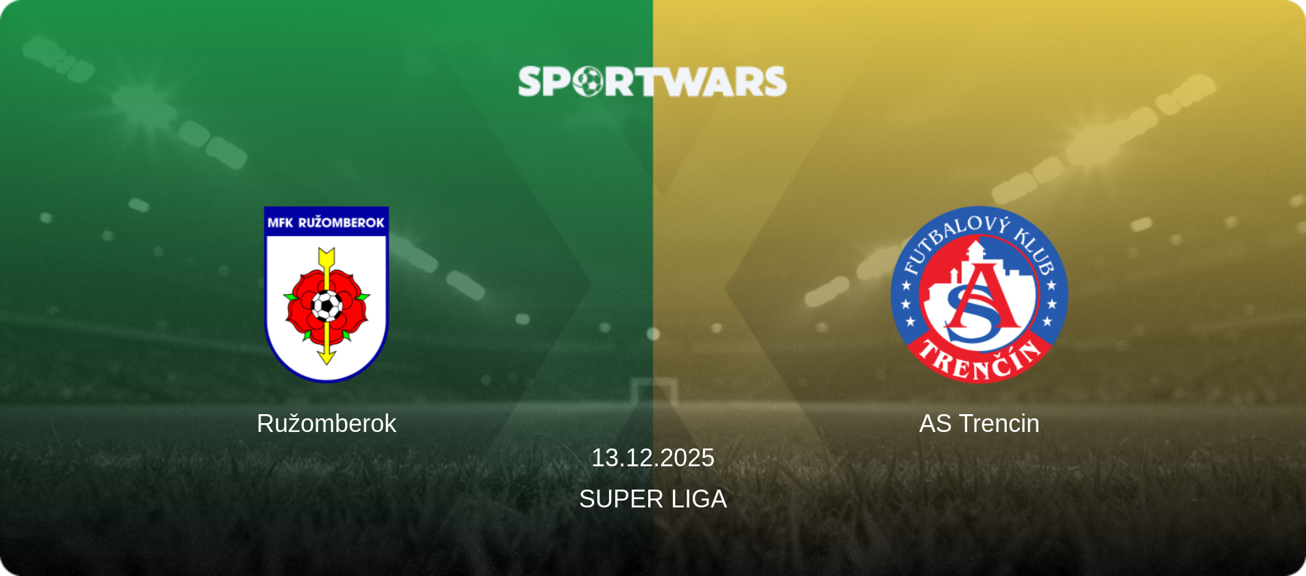 Ružomberok — AS Trencin, 13.12.2025 — Super Liga (match preview)