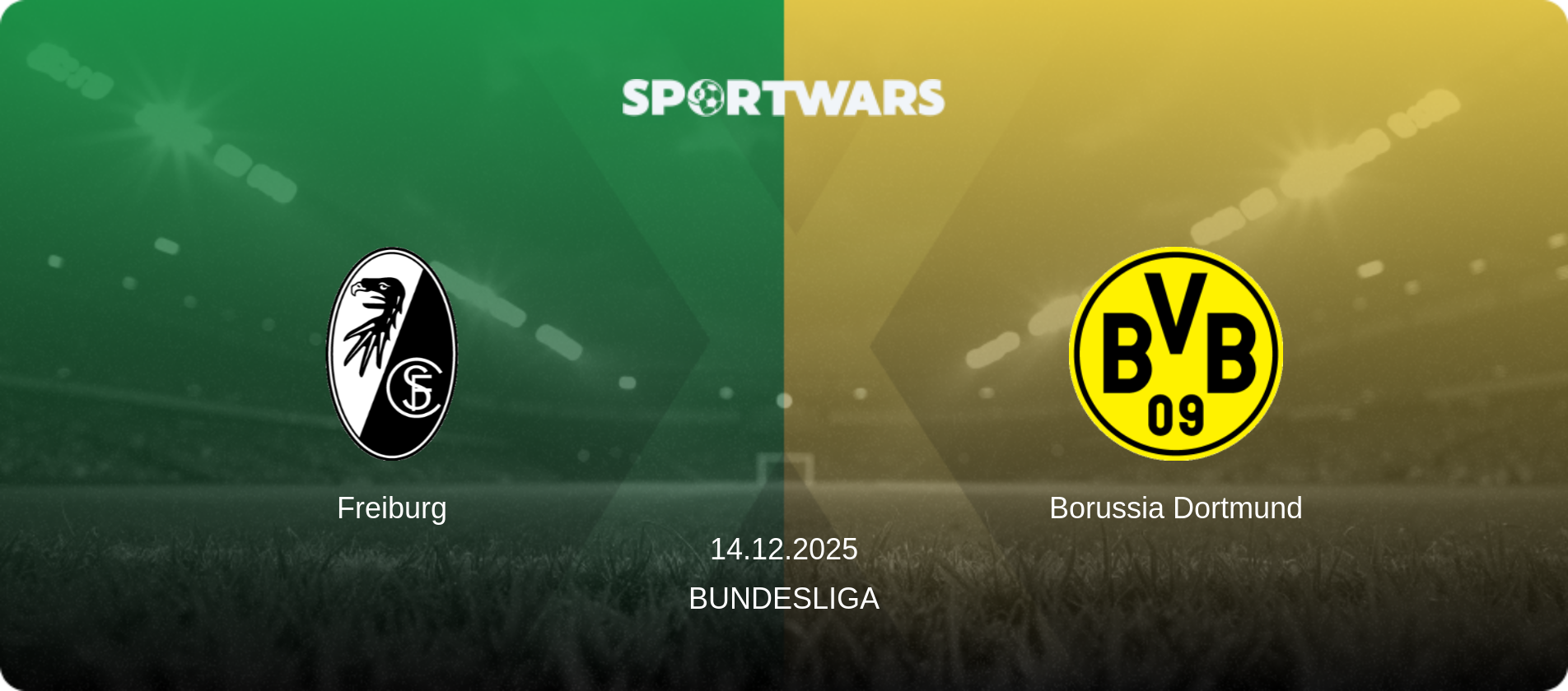 Freiburg — Borussia Dortmund, 14.12.2025 — Bundesliga (match preview)