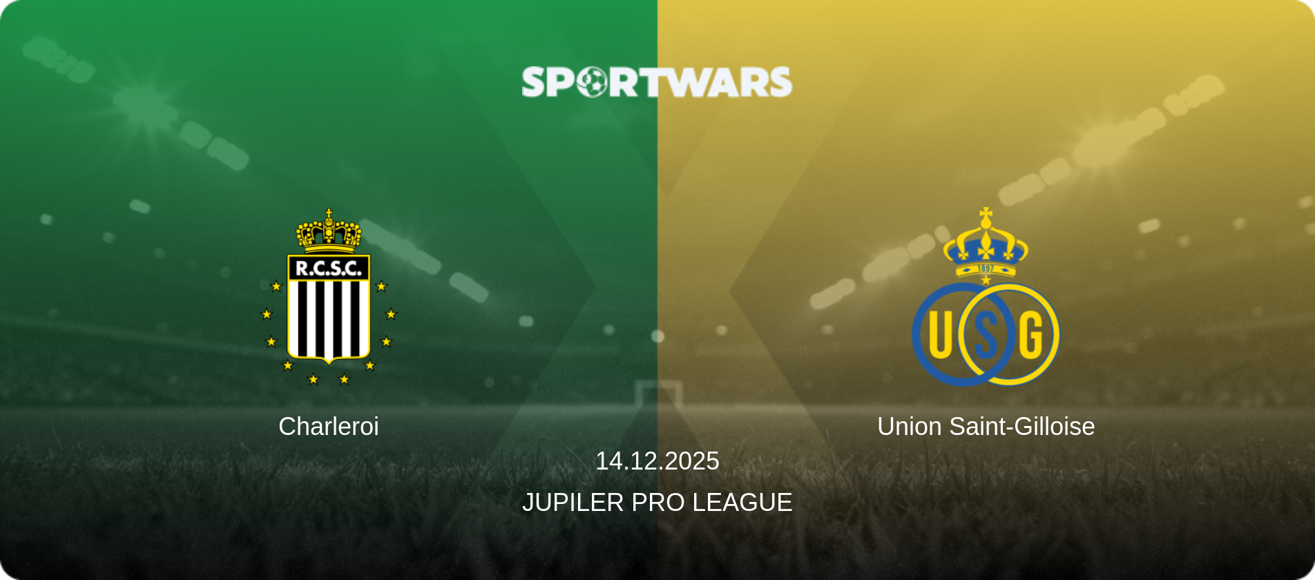Charleroi — Union Saint-Gilloise, 14.12.2025 — Jupiler Pro League (match preview)