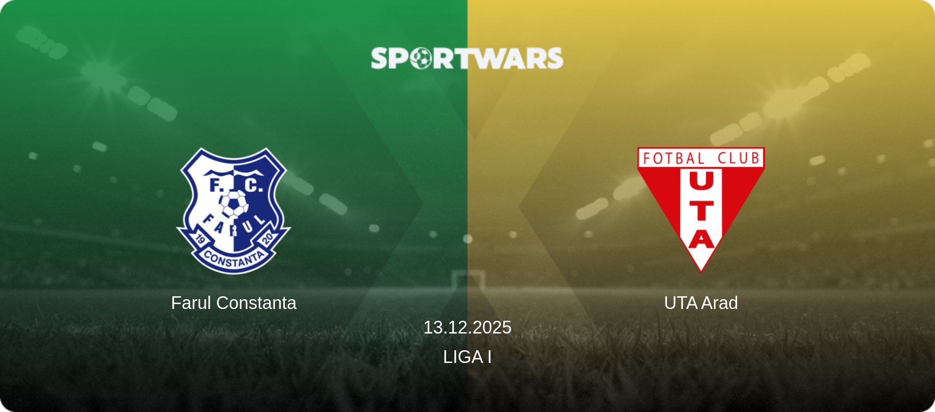 Farul Constanta — UTA Arad, 13.12.2025 — Liga I (match preview)