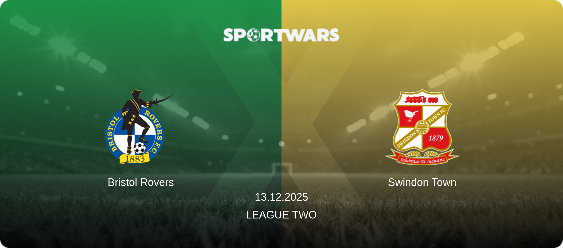 Bristol Rovers — Swindon Town, 13.12.2025 — League Two (match preview)