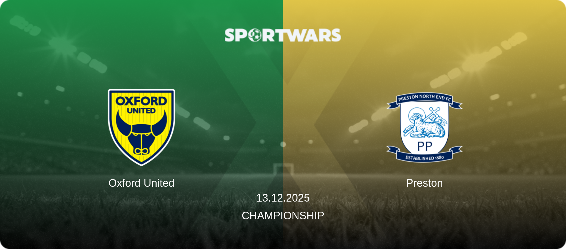 Oxford United — Preston, 13.12.2025 — Championship (match preview)
