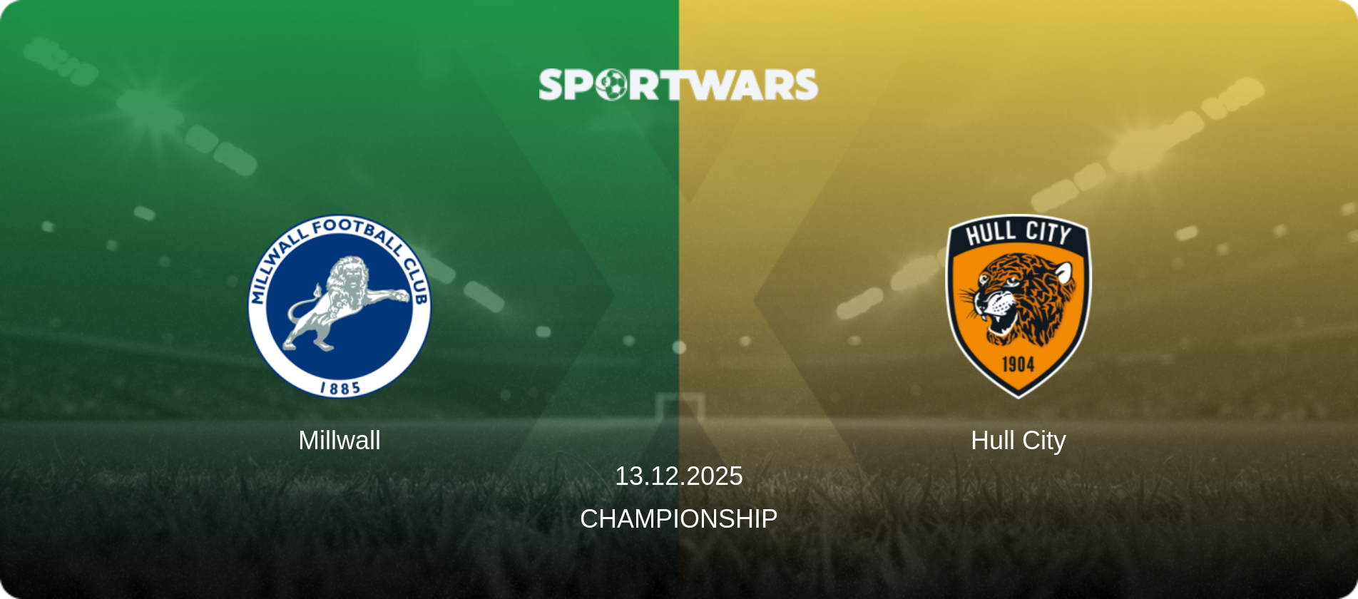 Millwall — Hull City, 13.12.2025 — Championship (match preview)