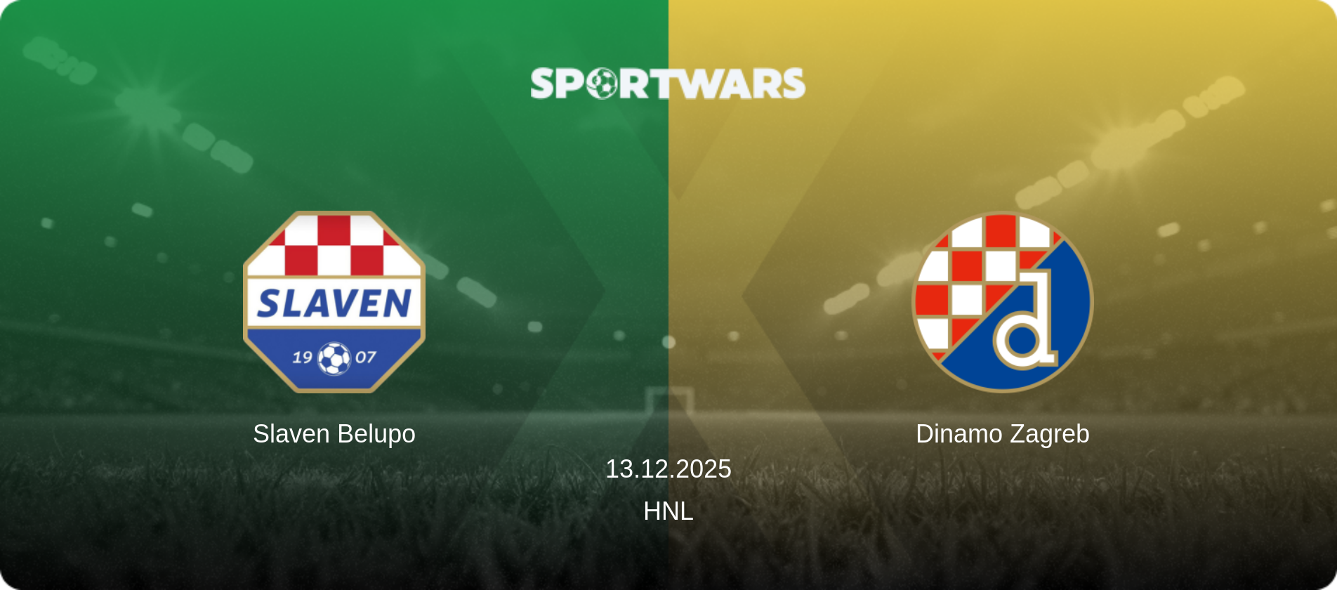 Slaven Belupo — Dinamo Zagreb, 13.12.2025 — HNL (match preview)